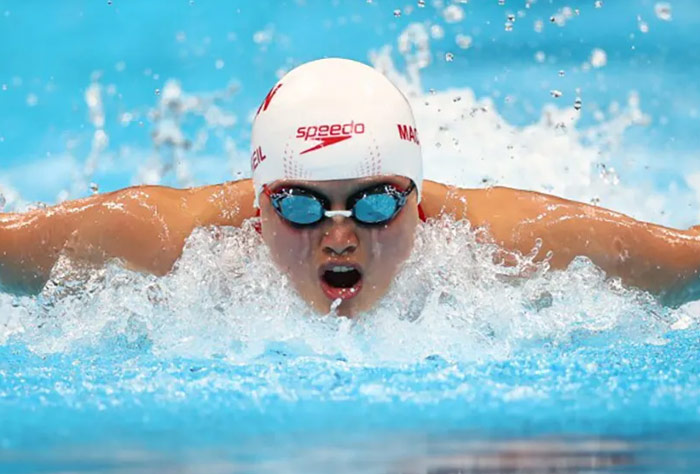 캐나다 첫 금메달 … 수영 매기 맥네일