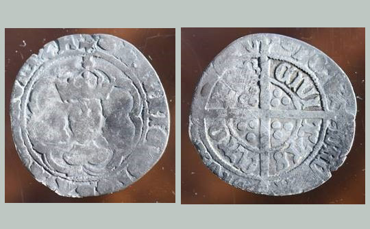 큐피드 코브에서 520년 된 동전 발견