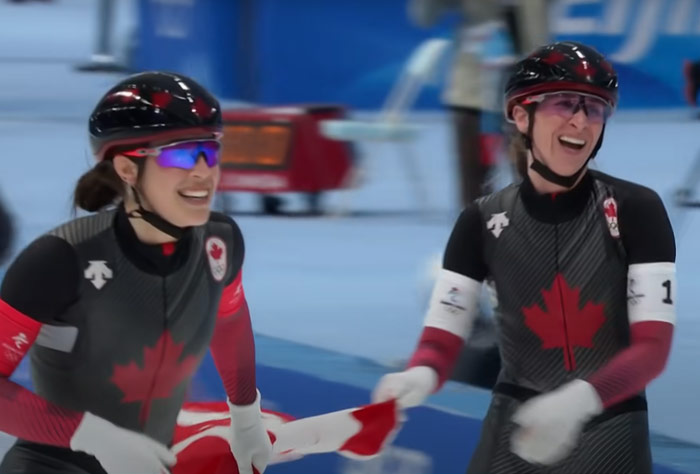 팀 캐나다 기다리던 2번째 금메달…日에 역전