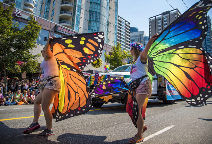 밴쿠버 동성애 주간 퍼레이드 행사 개막