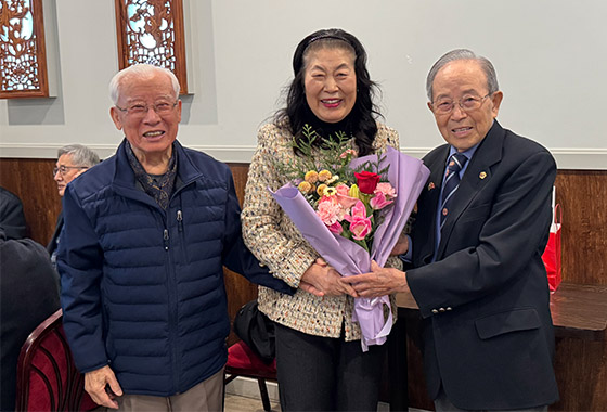최금란 전한인회장 유공자회에 설날 점심 대접 new