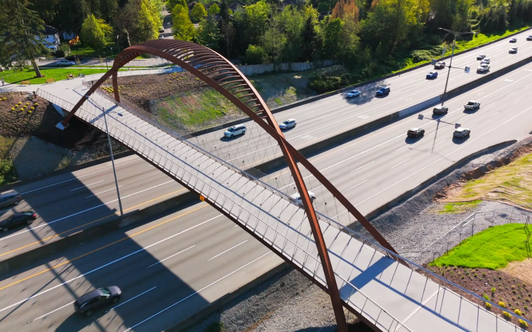 버나비, 하이웨이 1 횡단 보행·자전거 전용 육교 개통 new