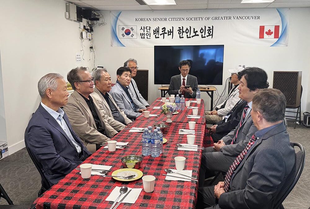 이광석 총영사, 밴쿠버노인회 방문…한인 시니어들과 따뜻한 만남 new